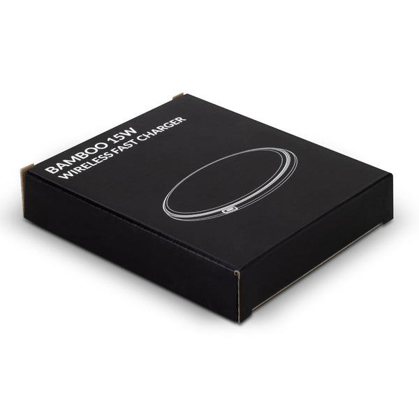 Apex 15W Wireless Fast Charger (Natural/Black)