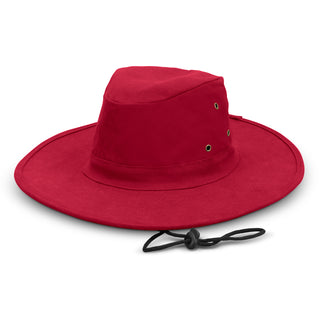 Printwear Austral Wide Brim Hat (Red)