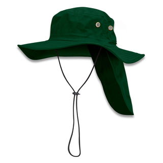 Printwear Legionnaire Wide Brim Hat (Bottle Green)