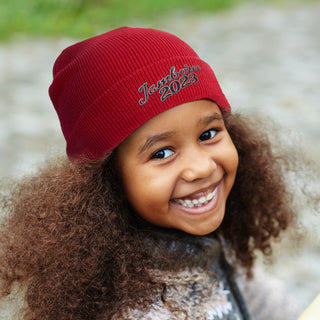 Printwear Everest Youth Beanie (Red)