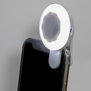 Quartz Selfie Light (White) — Detail