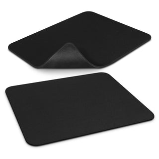 Agogo Leatherette Mouse Mat (Black)