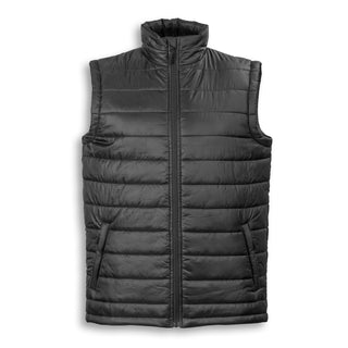 Printwear Payton Unisex Puffer Vest (Black)