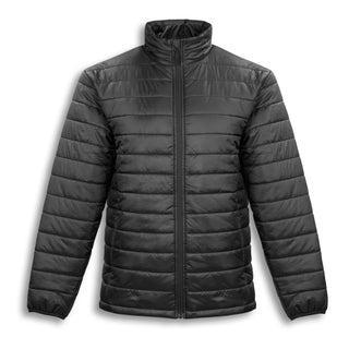 Printwear Frazer Mens Puffer Jacket (Black)