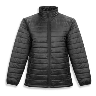 Printwear Frazer Womens Puffer Jacket (Black)