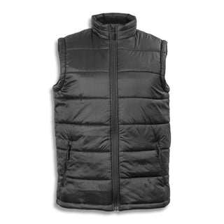 Printwear Milford Mens Puffer Vest (Black)