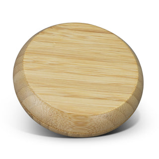 NATURA Bamboo Brush and Mirror (Natural) — Back