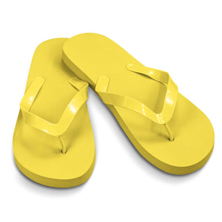 Printwear Tidal Flip Flops (Yellow)