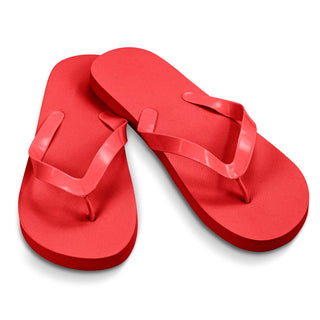 Printwear Tidal Flip Flops (Red)