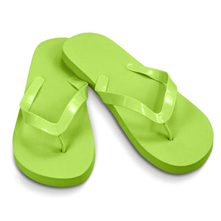 Printwear Tidal Flip Flops (Bright Green)