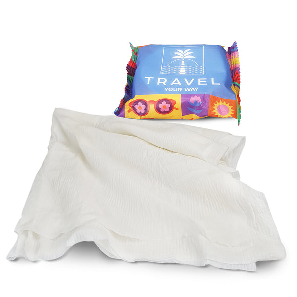 Drift Compressed Towel (White)