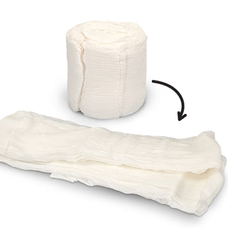 Drift Compressed Towel (White) — Detail