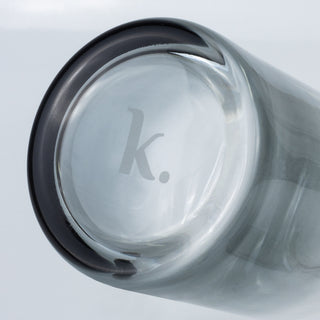 Keepsake Dusk Carafe and Tumbler Set (Clear/Smoke) — Detail
