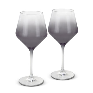 Keepsake Dusk Wine Glass Set of 2 (Clear/Smoke)