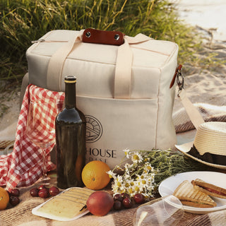 Tundra Cooler Tote Bag (Natural) — Feature