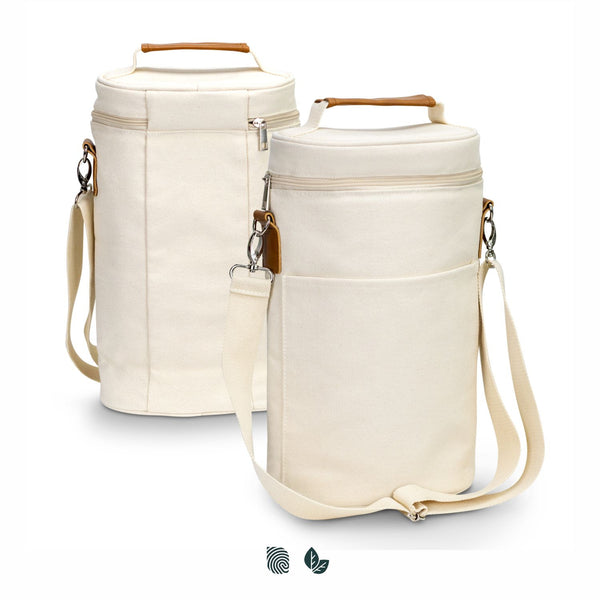 Crag Double Wine Cooler Bag (Natural)