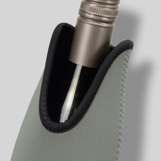 Floe Wine Bottle Cooler (Black) — Detail