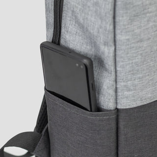 Greyton Backpack (Grey) — Detail