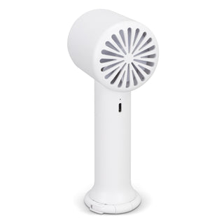 Zephyr Personal Cooling Fan (White) — Back
