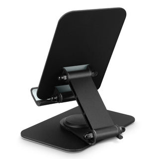 Vector Metal Phone and Tablet Stand (Black/Light Grey) — Back