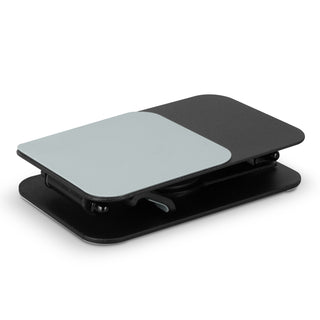 Vector Metal Phone and Tablet Stand (Black/Light Grey) — Compact