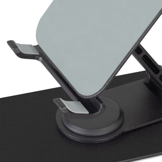Vector Metal Phone and Tablet Stand (Black/Light Grey) — Detail