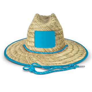 Printwear Tiki Straw Hat (Light Blue)