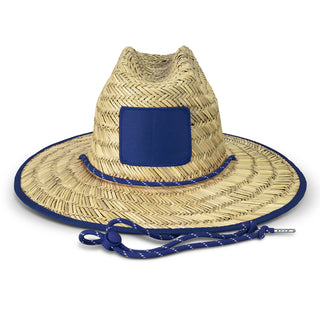 Printwear Tiki Straw Hat (Royal Blue)