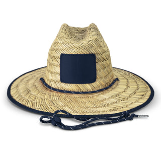 Printwear Tiki Straw Hat (Navy)