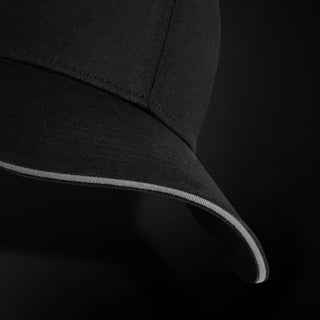 Swiss Peak 6 Panel Cap (Black)