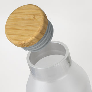 NATURA Ida Glass Bottle (Frosted Clear) — Detail