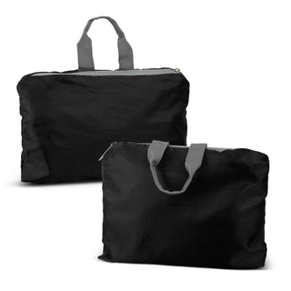 Printwear Origami Foldable Duffle (Black/Grey)