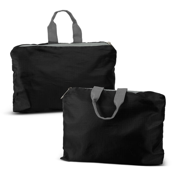 Packaway Foldable Duffle (Black/Grey)