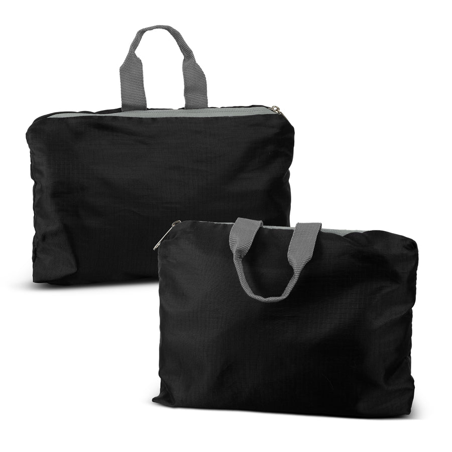 Packaway Foldable Duffle (Black/Grey)