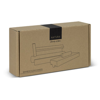 NATURA Bamboo Sushi Maker (Natural) — Gift Box