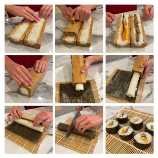 NATURA Bamboo Sushi Maker (Natural) — Feature