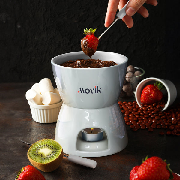 Ember Mini Fondue Set (White)