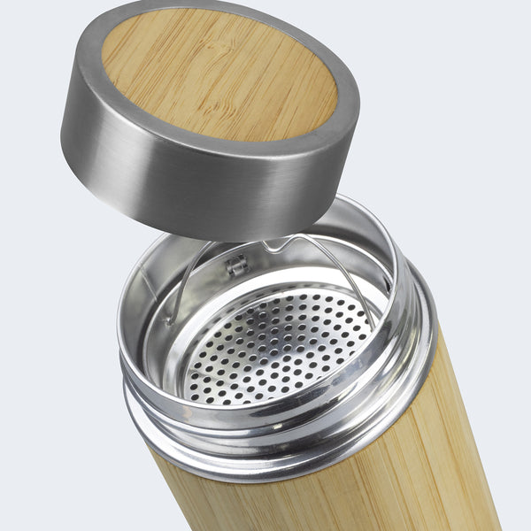NATURA Bamboo Vacuum Bottle (Natural)