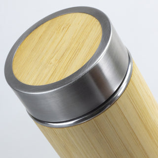 NATURA Bamboo Vacuum Bottle (Natural) — Detail