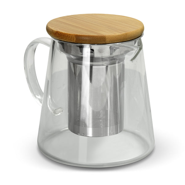 NATURA Azzurra Teapot (Clear/Natural)