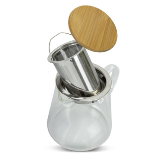 NATURA Azzurra Teapot (Clear/Natural) — Components