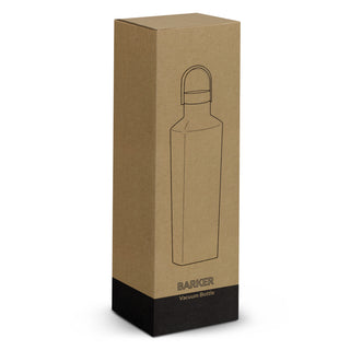 Barker Vacuum Bottle (Black) — Gift Box