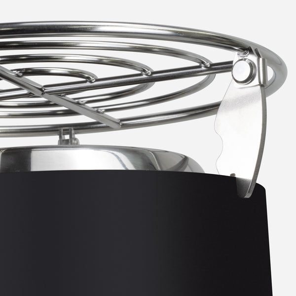 Frontier Camp Fire and Cooker (Black)