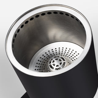 Frontier Camp Fire and Cooker (Black) — Detail