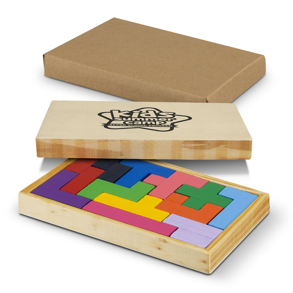 Grain Wooden Puzzle (Blocks: Multi-colour)