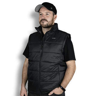 Swiss Peak Urban Puffer Vest (Black)