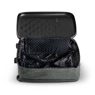 Rollink Flex Earth Suitcase - Small (Black) — Inside
