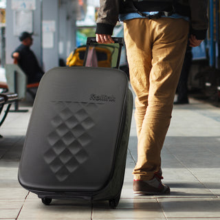 Rollink Flex Earth Suitcase - Medium (Black)