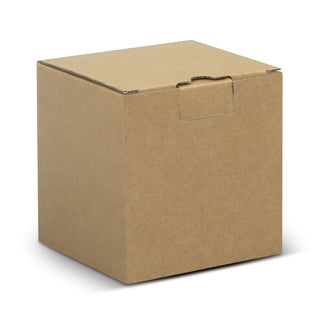 Basin Round Storage Canister Small (Clear/Natural) — Gift Box