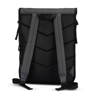Fjord Backpack (Charcoal/Black) — Back